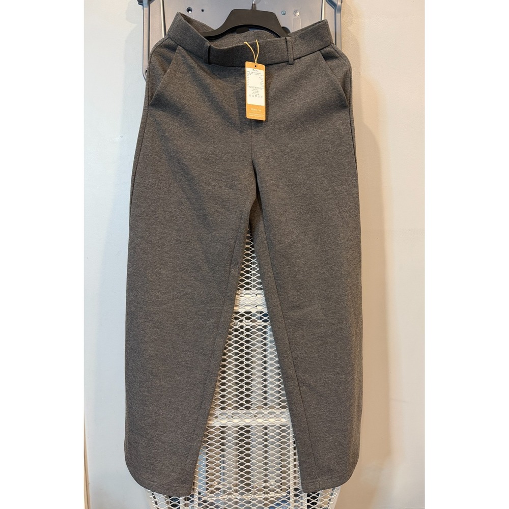 OGL Pants Women‎ Medium Trouser Gray Wool Blend Workwear